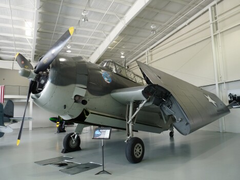 TBM Avenger Bomber - George H. W. Bush flew one like this.