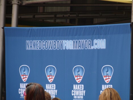 Naked Cowboy for Mayor