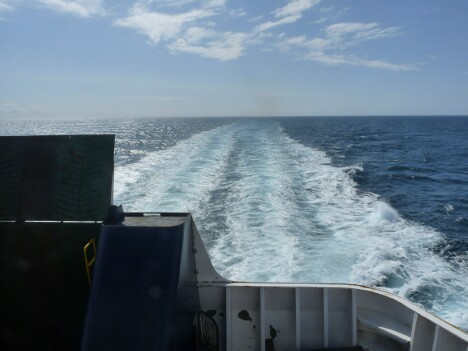 Ferry at Sea