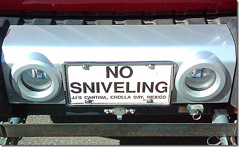 NoSniveling