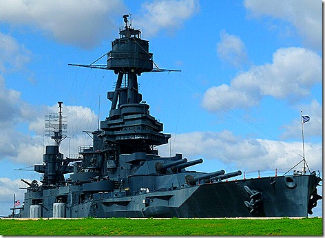 Battleship Texas on Battleship Texas