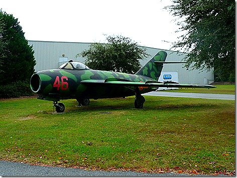 Mighty 8th Air Force Museum MiG 17