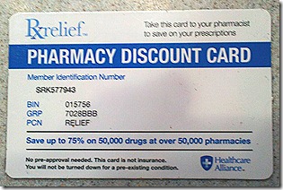 Pharmacy Card