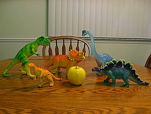 Landon's New Dinosaurs