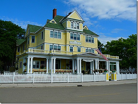 Mackinac Island Yellow House