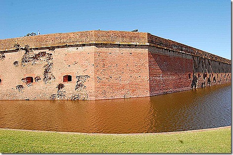 Fort Pulaski Damage
