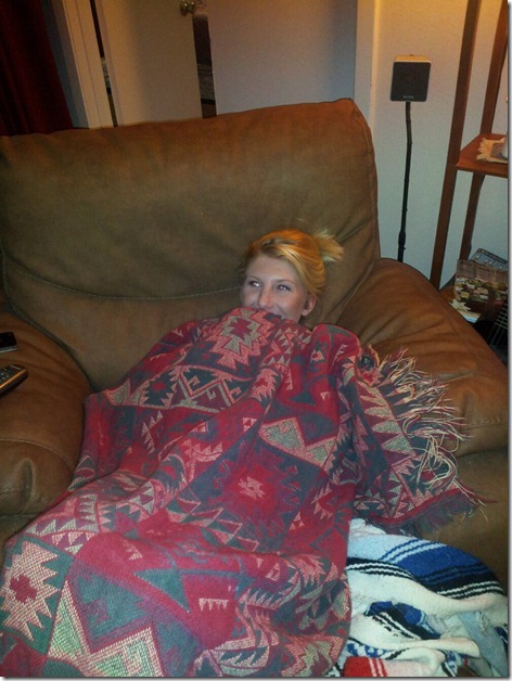 Piper in A Blanket